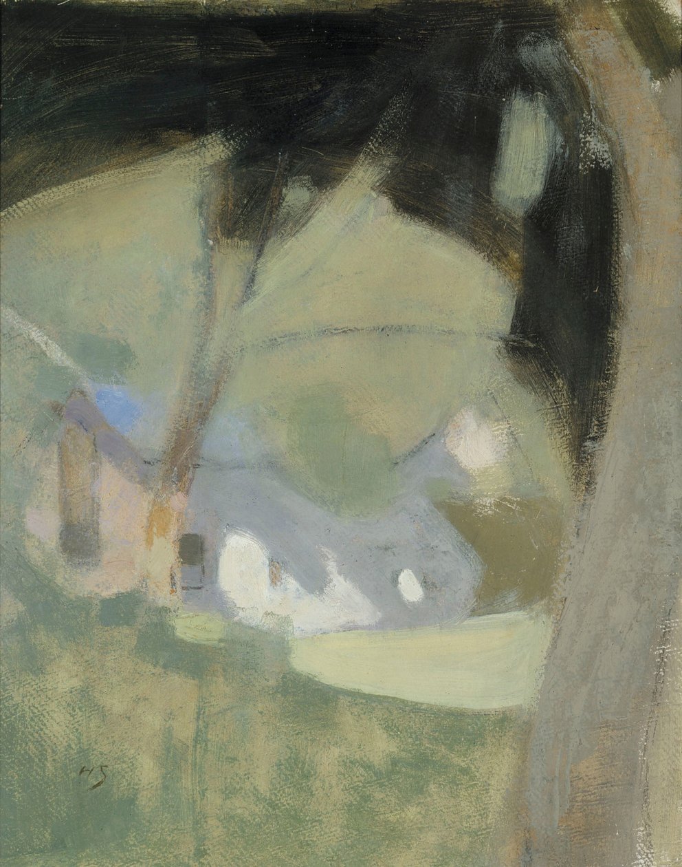 Složení starého pivovaru, 1918. od Helene Schjerfbeck