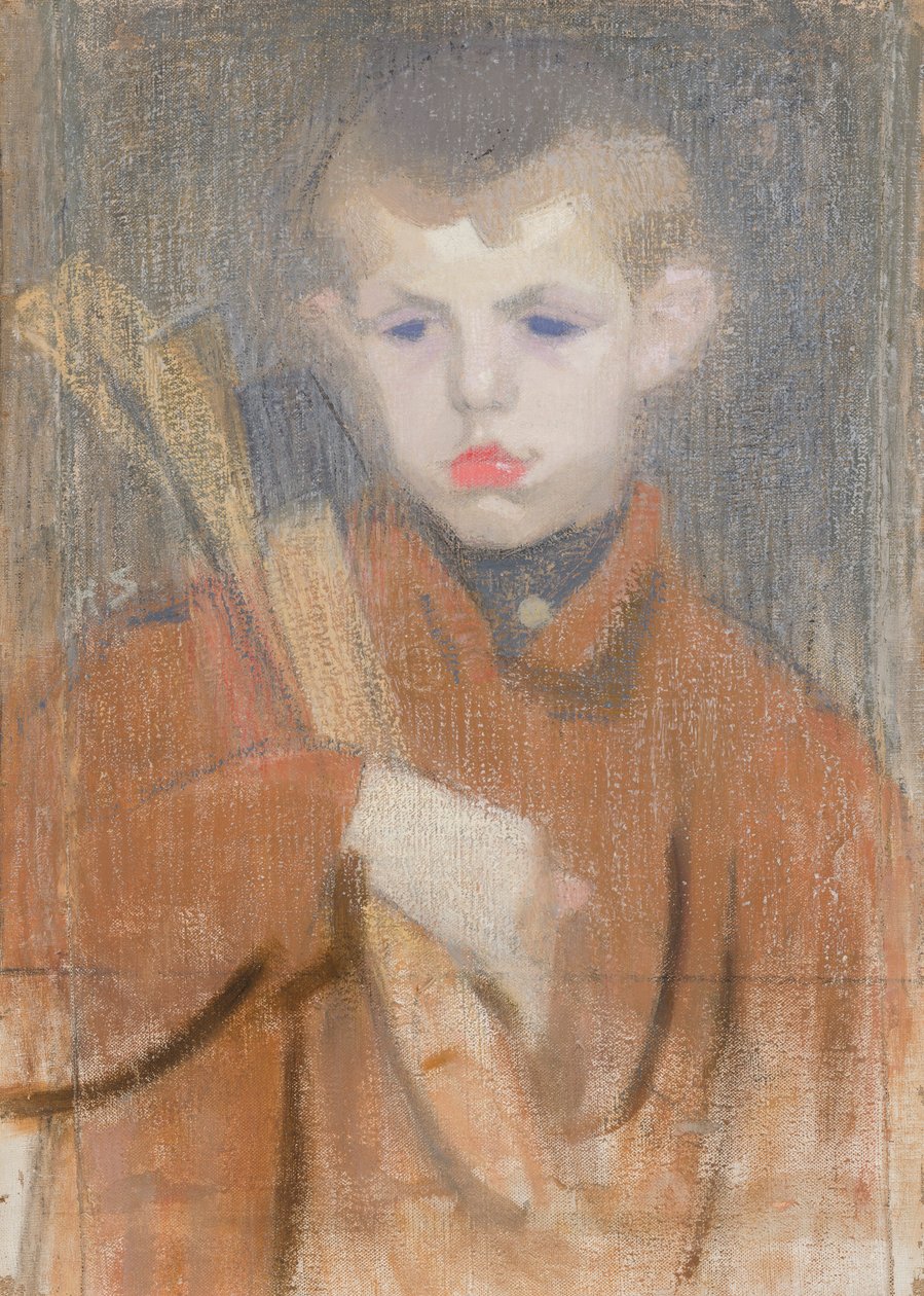 Dřevorubec I od Helene Schjerfbeck