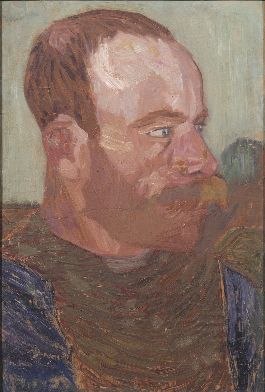 Dělník na stavbě od Helmer Osslund