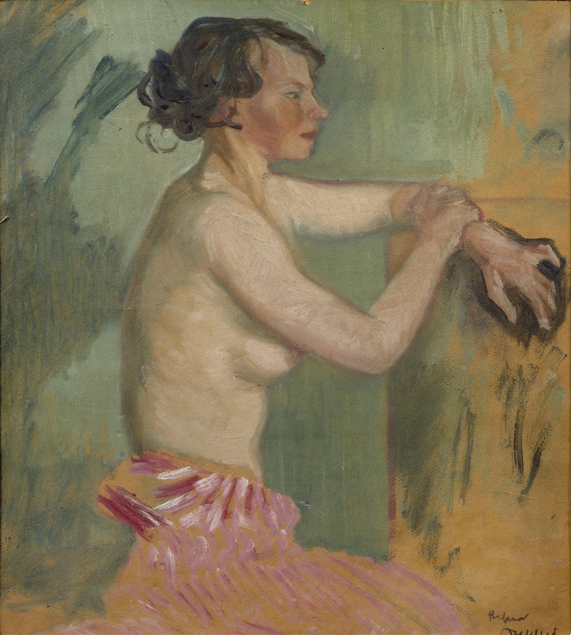 Studie modelu od Helmer Osslund