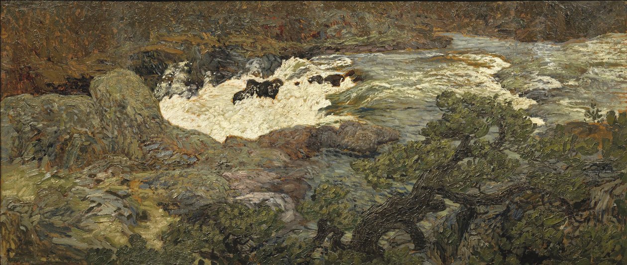 Vodopád, Porjus od Helmer Osslund