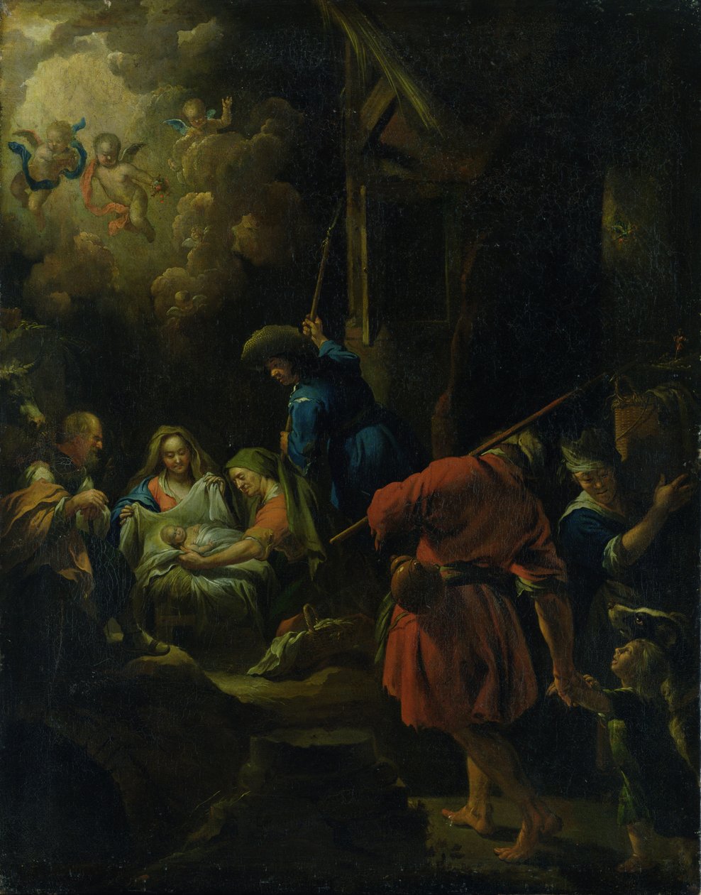 Klanění pastýřů od Hendrich Dittmars