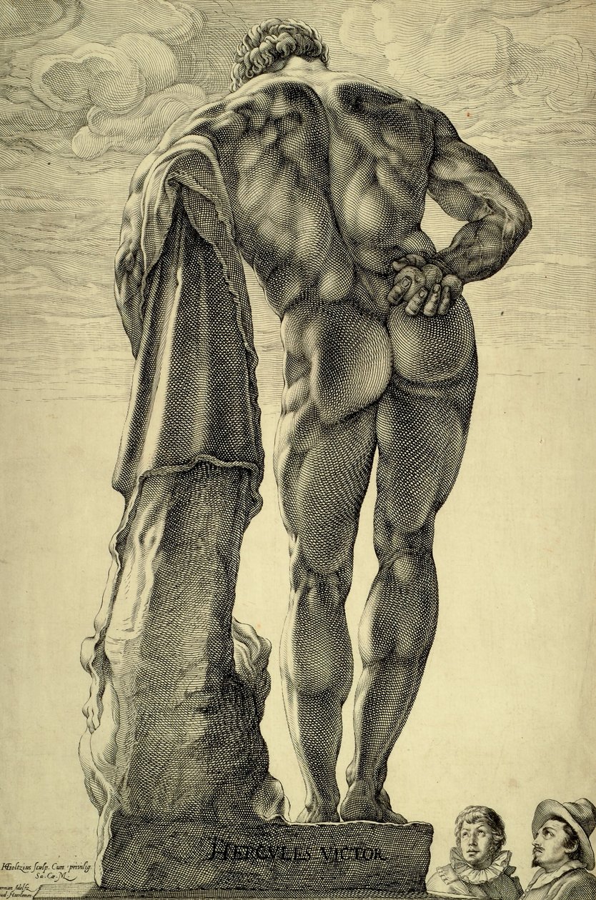 Farnese Hercules od Hendrik Goltzius