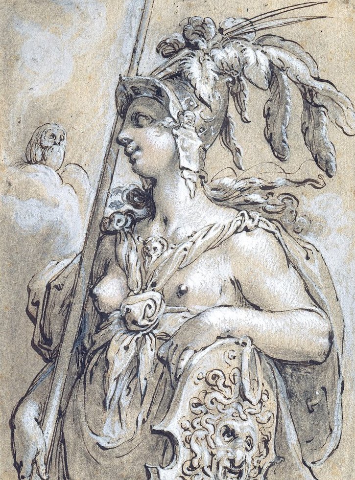 Minerva od Hendrik Goltzius