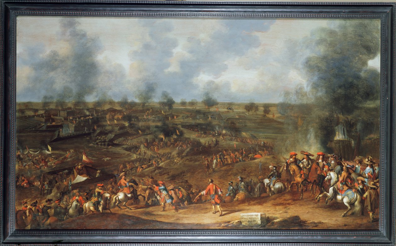 Obléhání Namuru, 1692, 18. století od Hendrick de Meyer