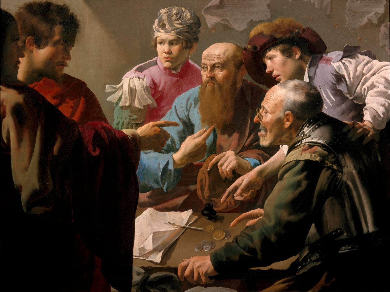 Volání svatého Matouše od Hendrick ter Brugghen