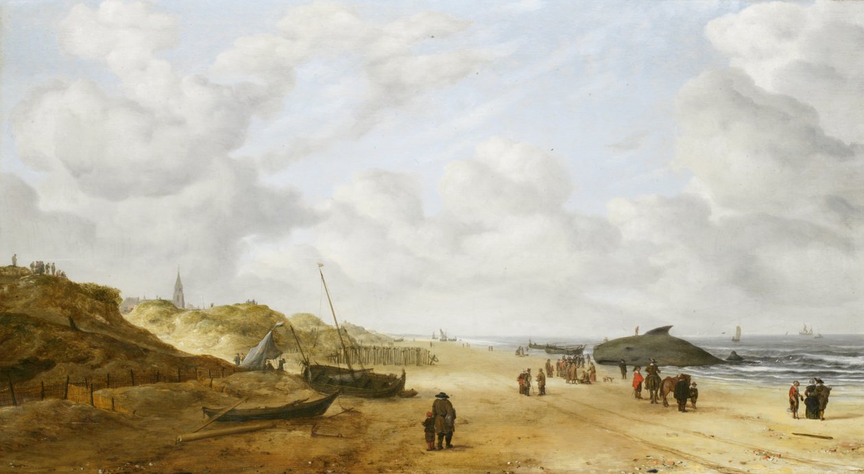 Pohled na písky Scheveningen od Hendrick van Anthonissen