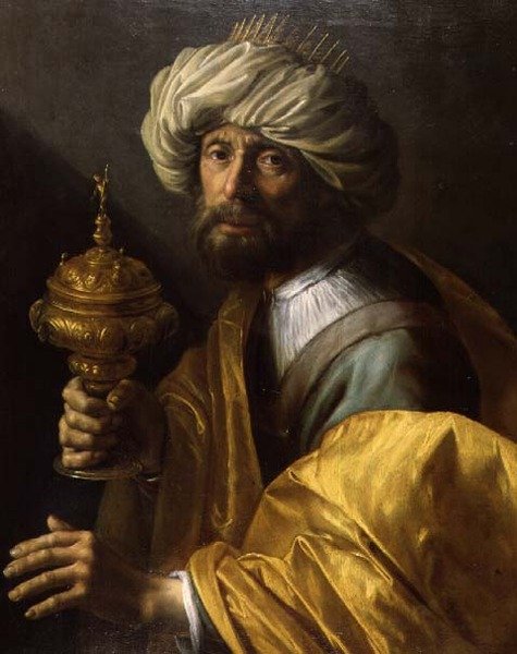 Portrét gentlemana jako Caspar od Hendrick Bloemaert