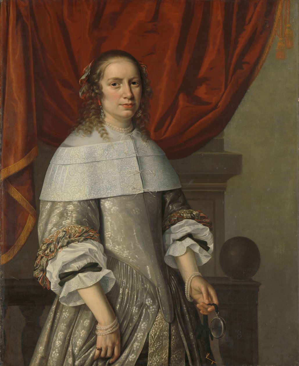 Portrét ženy od Hendrick Cornelisz van Vliet (attributed to)