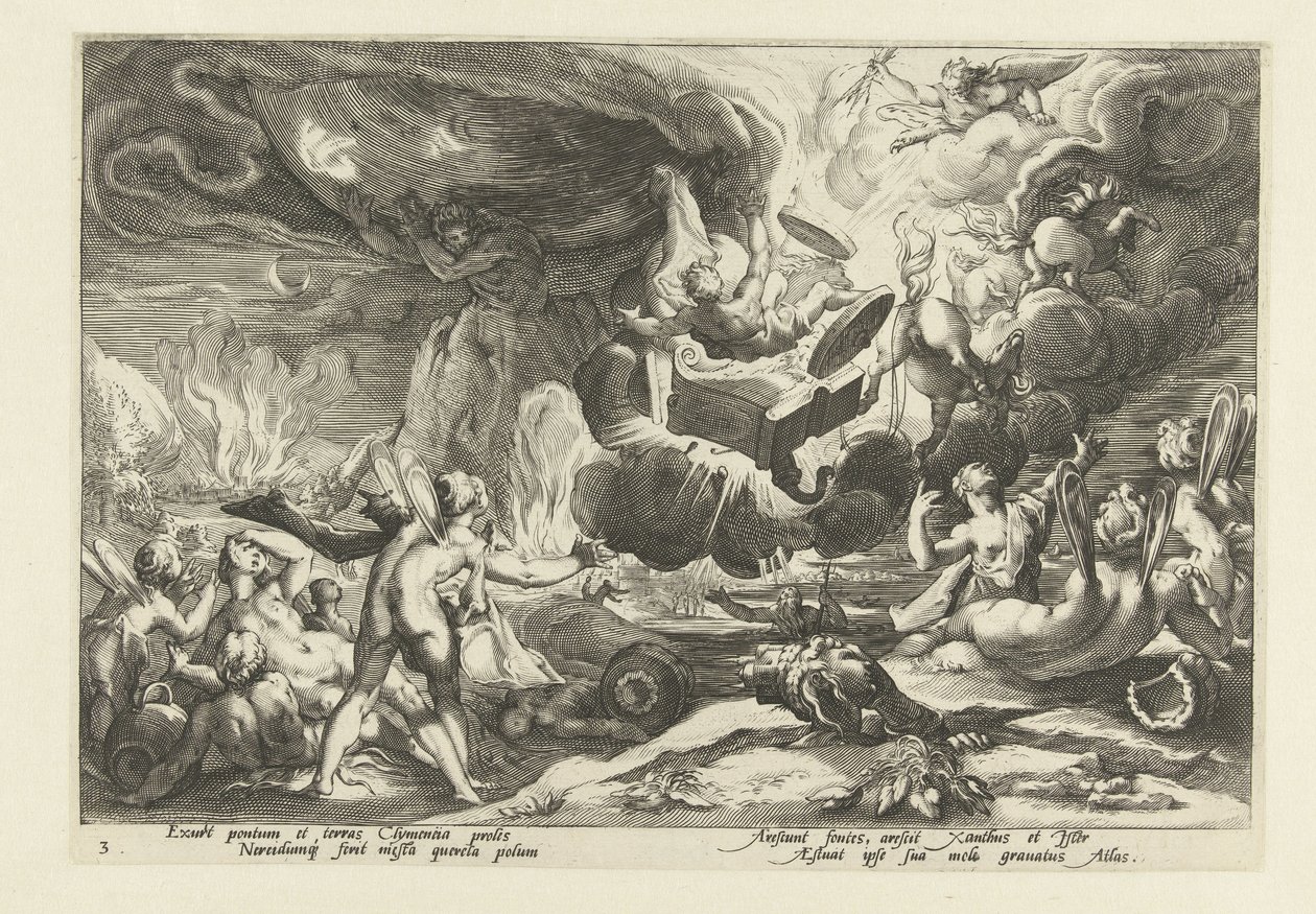 Val van Phaëthon Ovidius