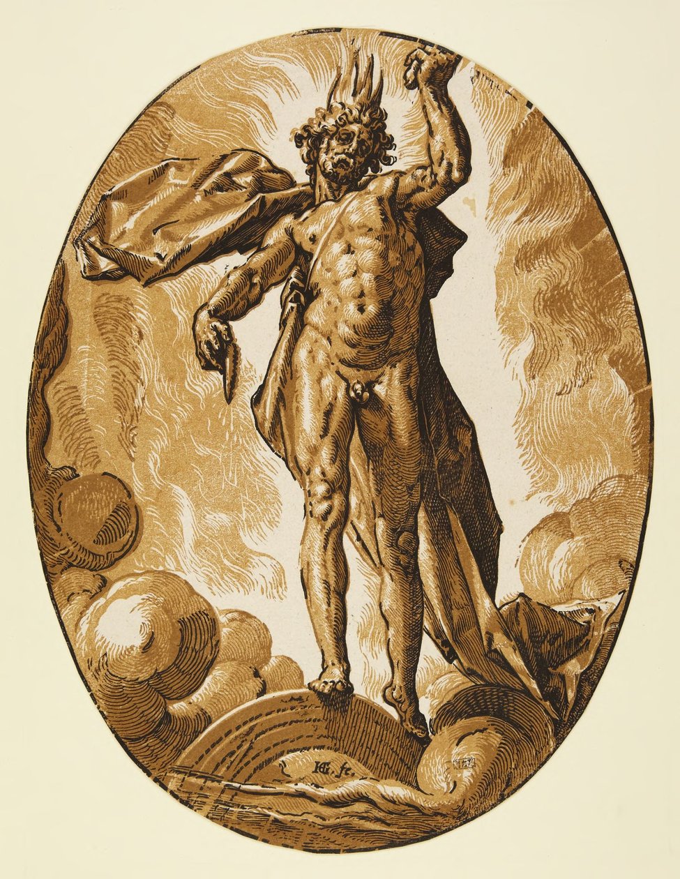 Éter od Hendrick Goltzius