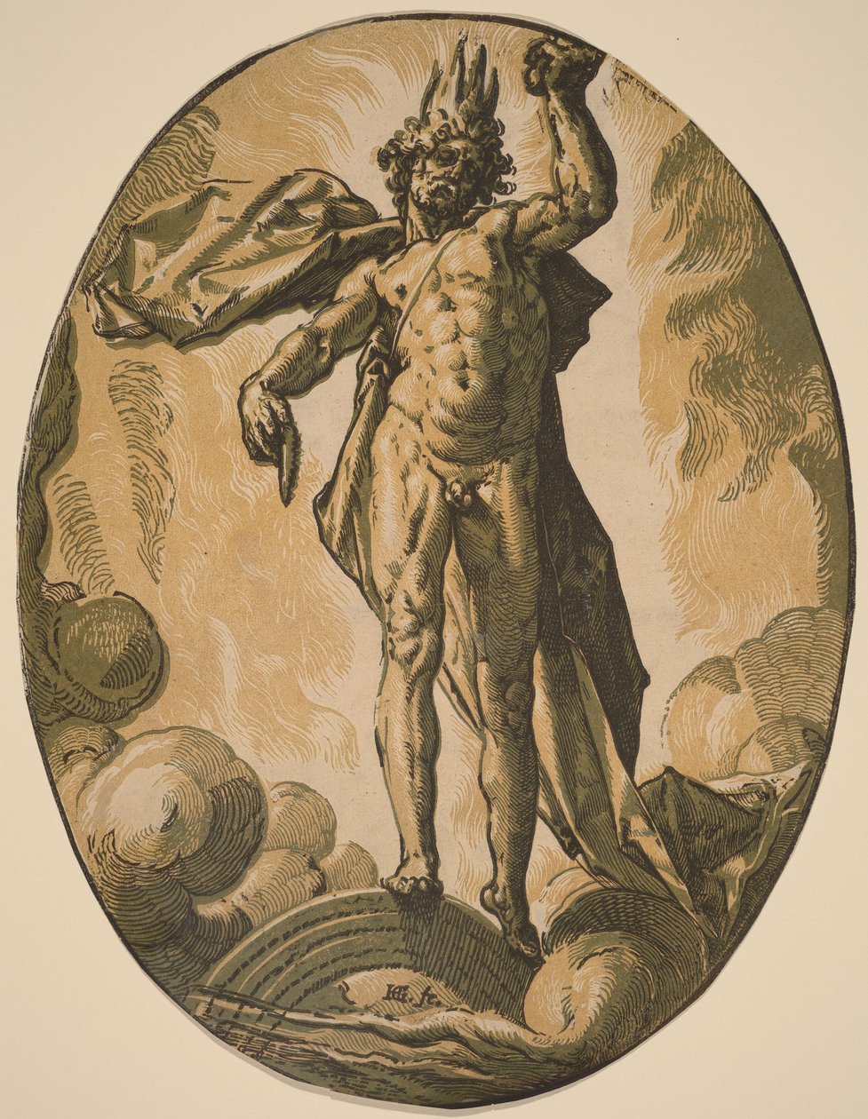 Éter od Hendrick Goltzius
