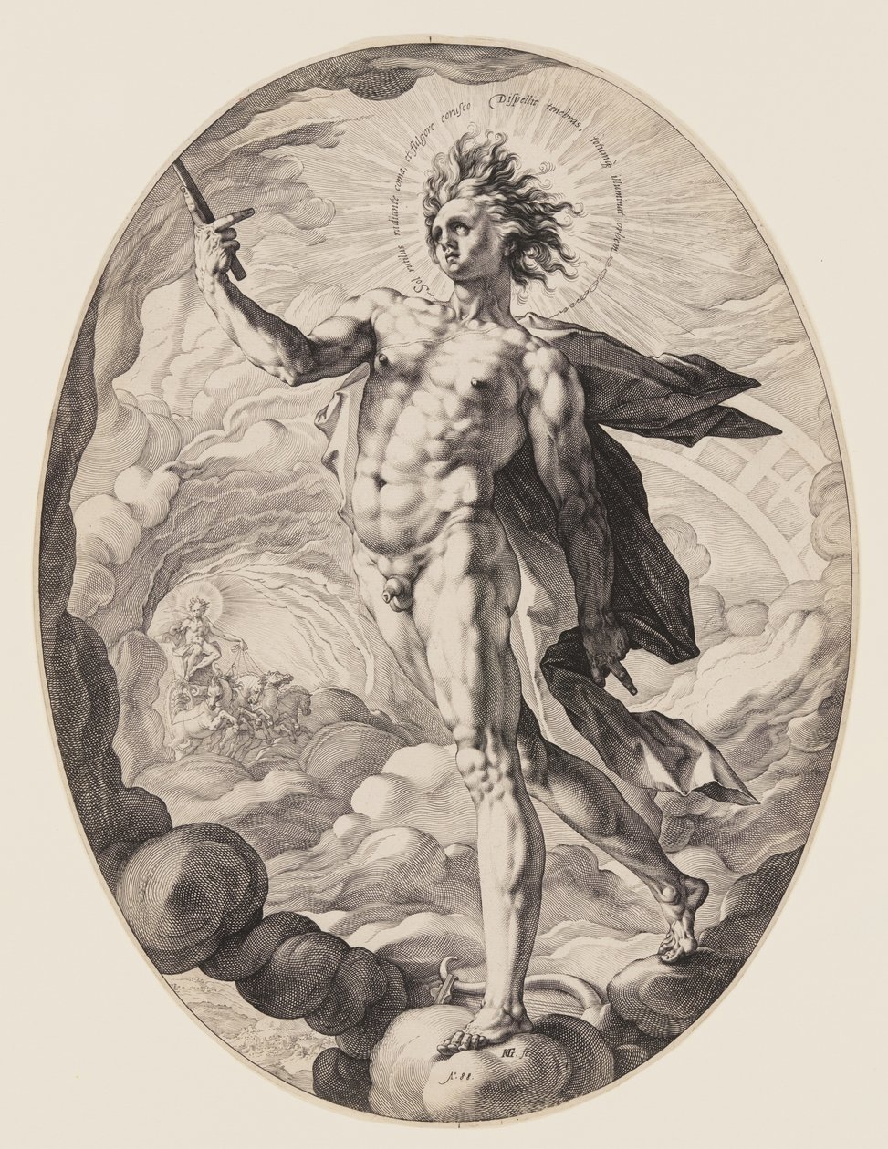 Apollo od Hendrick Goltzius