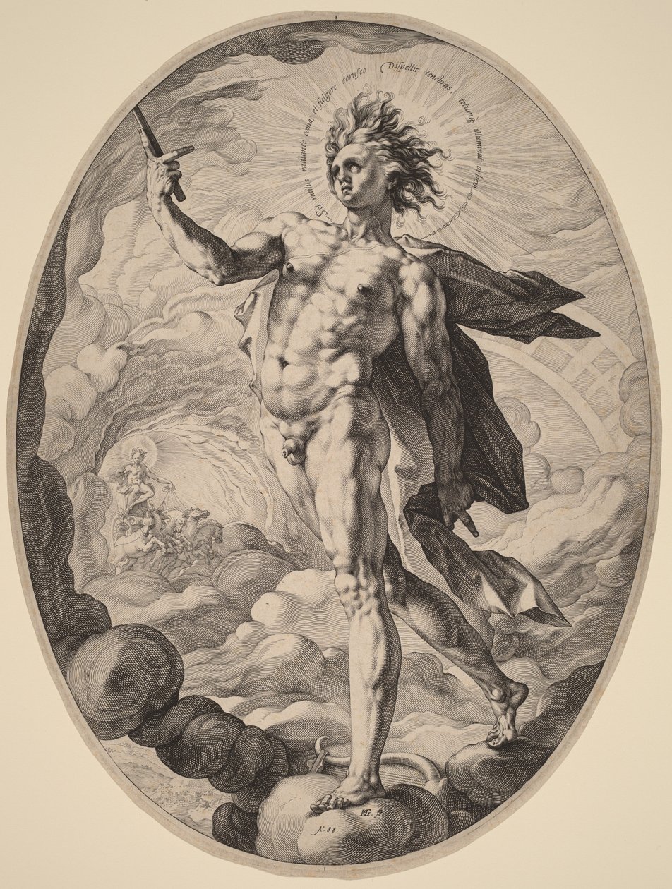 Apollo od Hendrick Goltzius