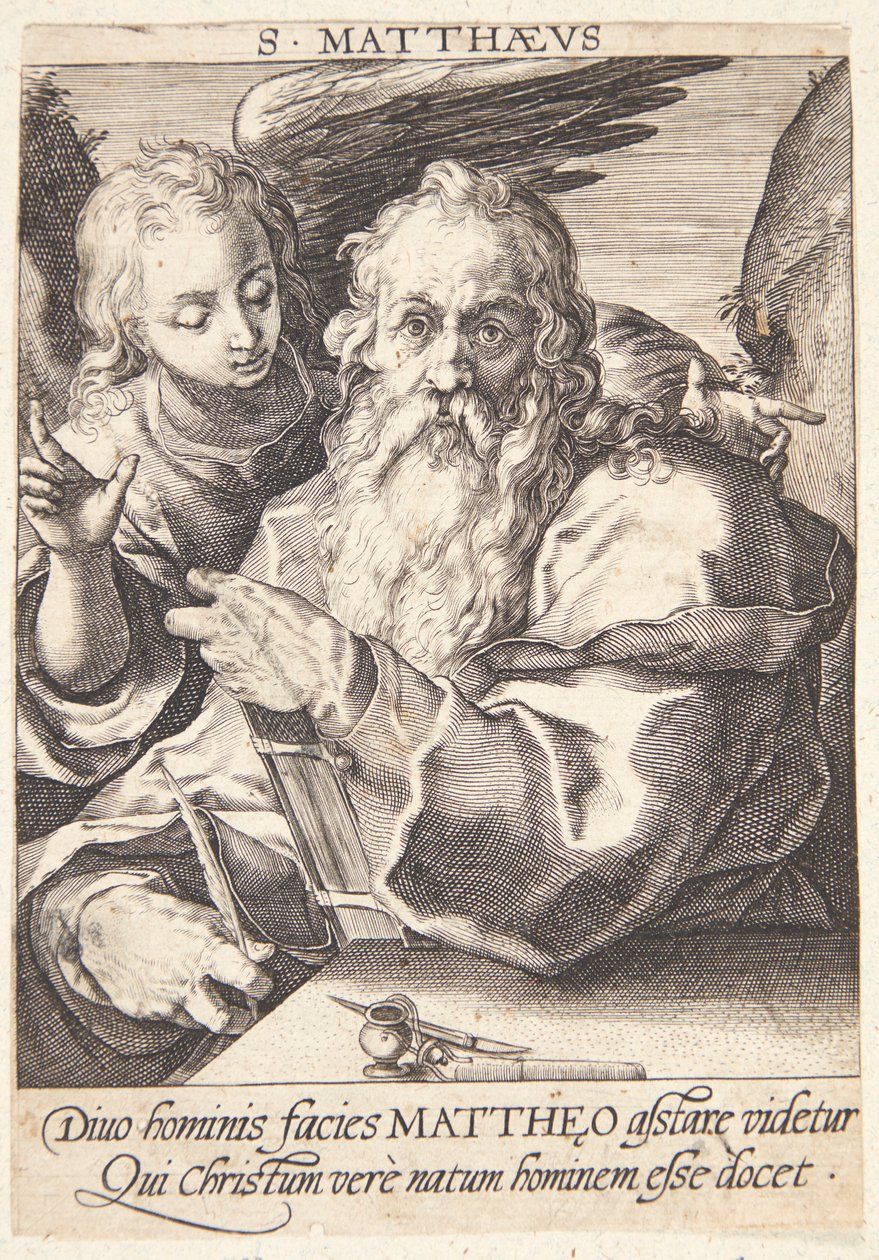Apoštol Pavel od Hendrick Goltzius