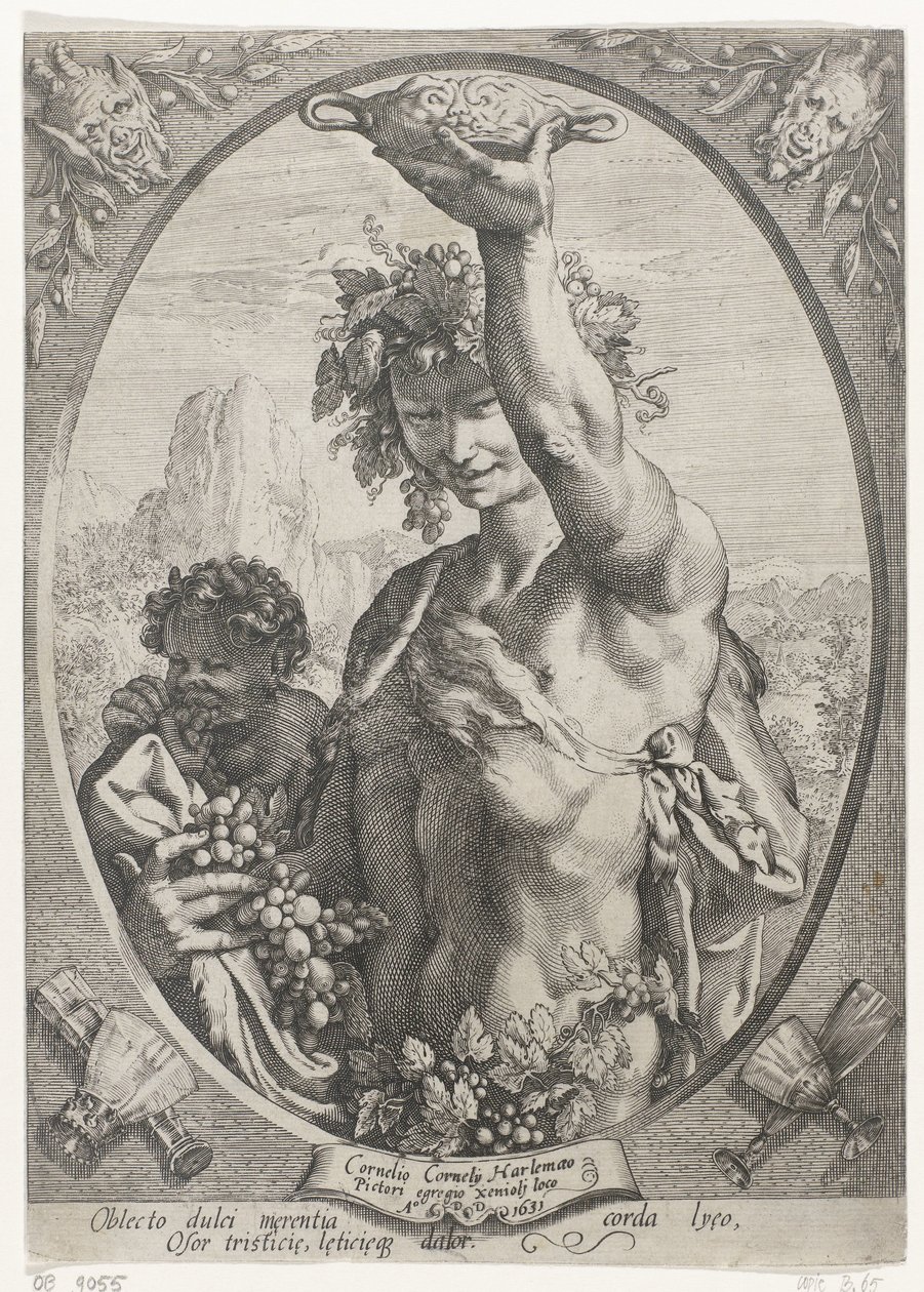 Bacchus od Hendrick Goltzius