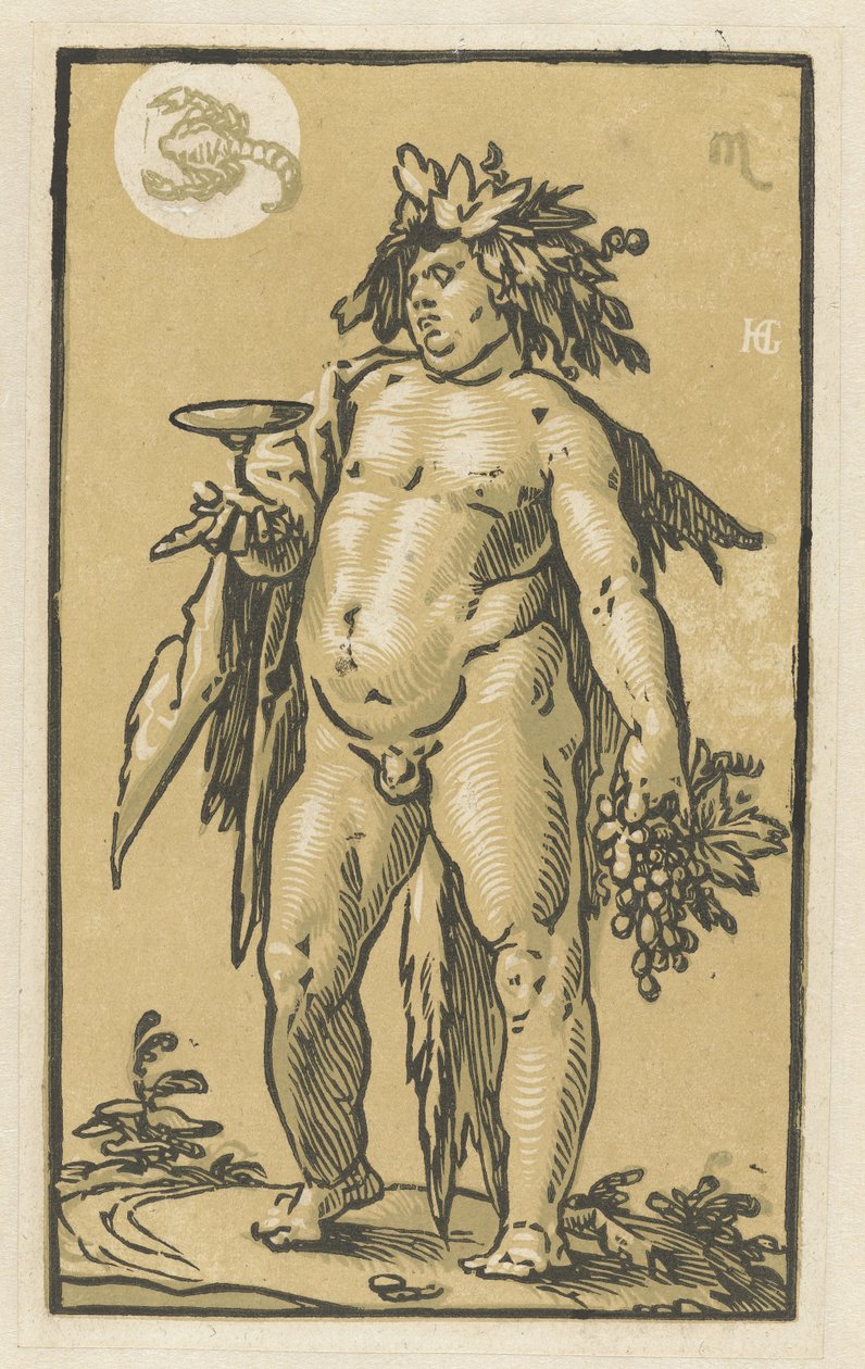 Bacchus od Hendrick Goltzius
