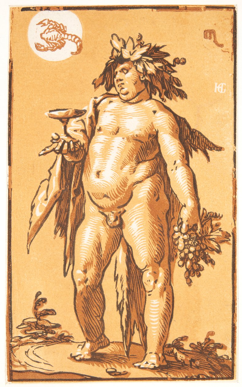 Bacchus od Hendrick Goltzius