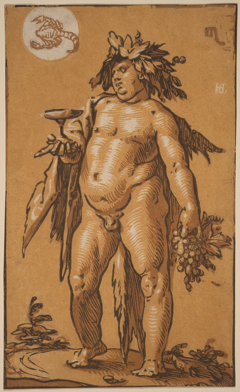 Bacchus od Hendrick Goltzius