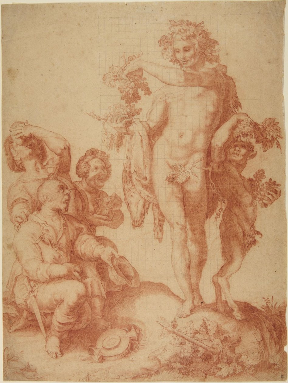 Bacchus od Hendrick Goltzius