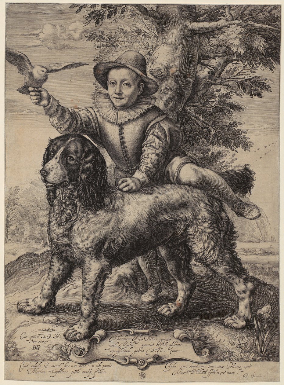 Obřízka Krista, list č. 4 ze série „Život Panny Marie“ od Hendrick Goltzius