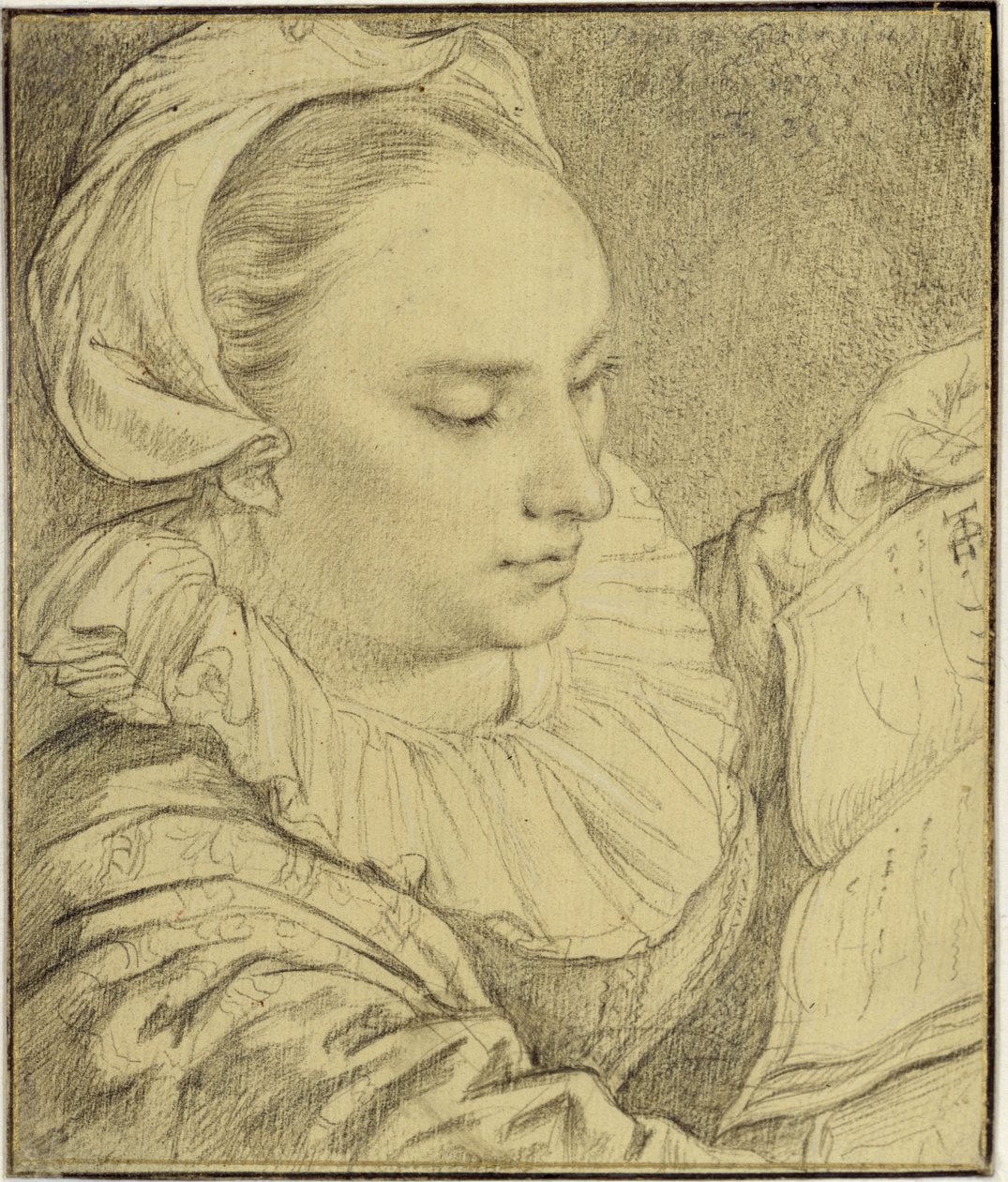 Portrét Sophie Drebbelové, sestry Hendricka Goltziuse od Hendrick Goltzius