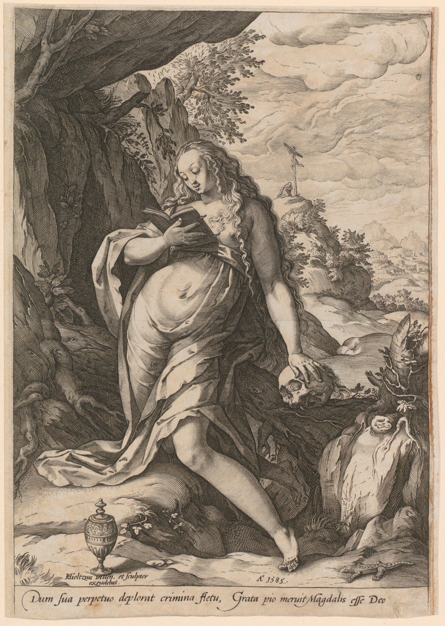 Pokorná Magdaléna od Hendrick Goltzius