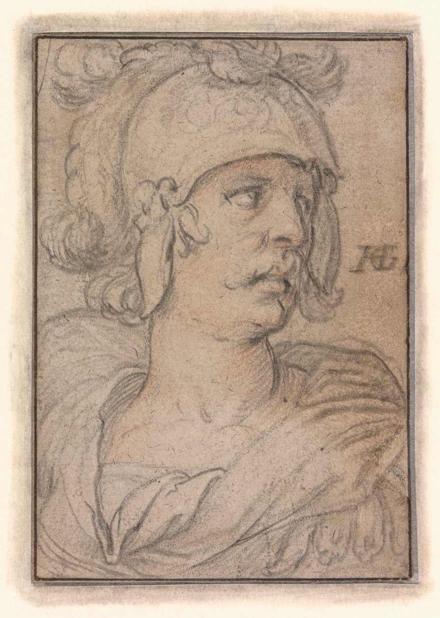 Busta válečníka od Hendrick Goltzius