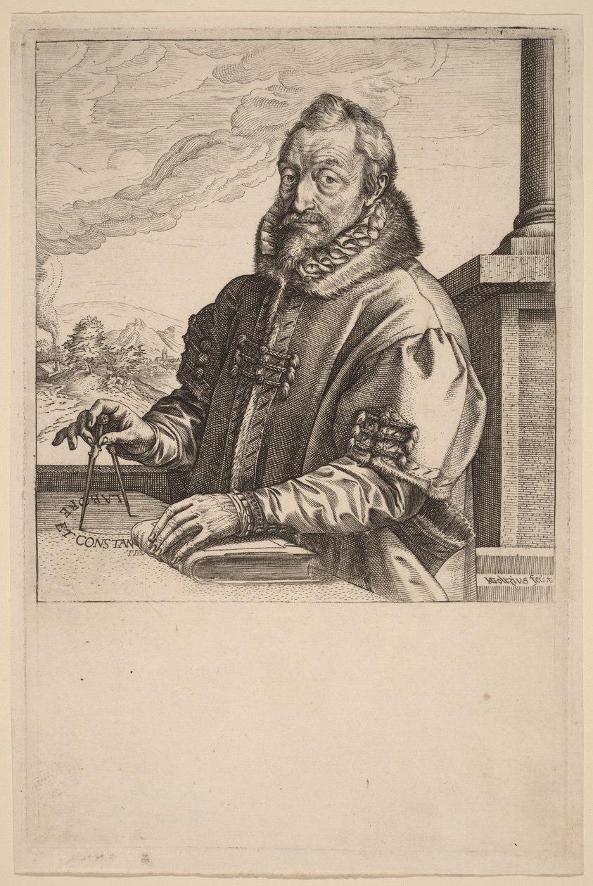 Christopher Plantin od Hendrick Goltzius
