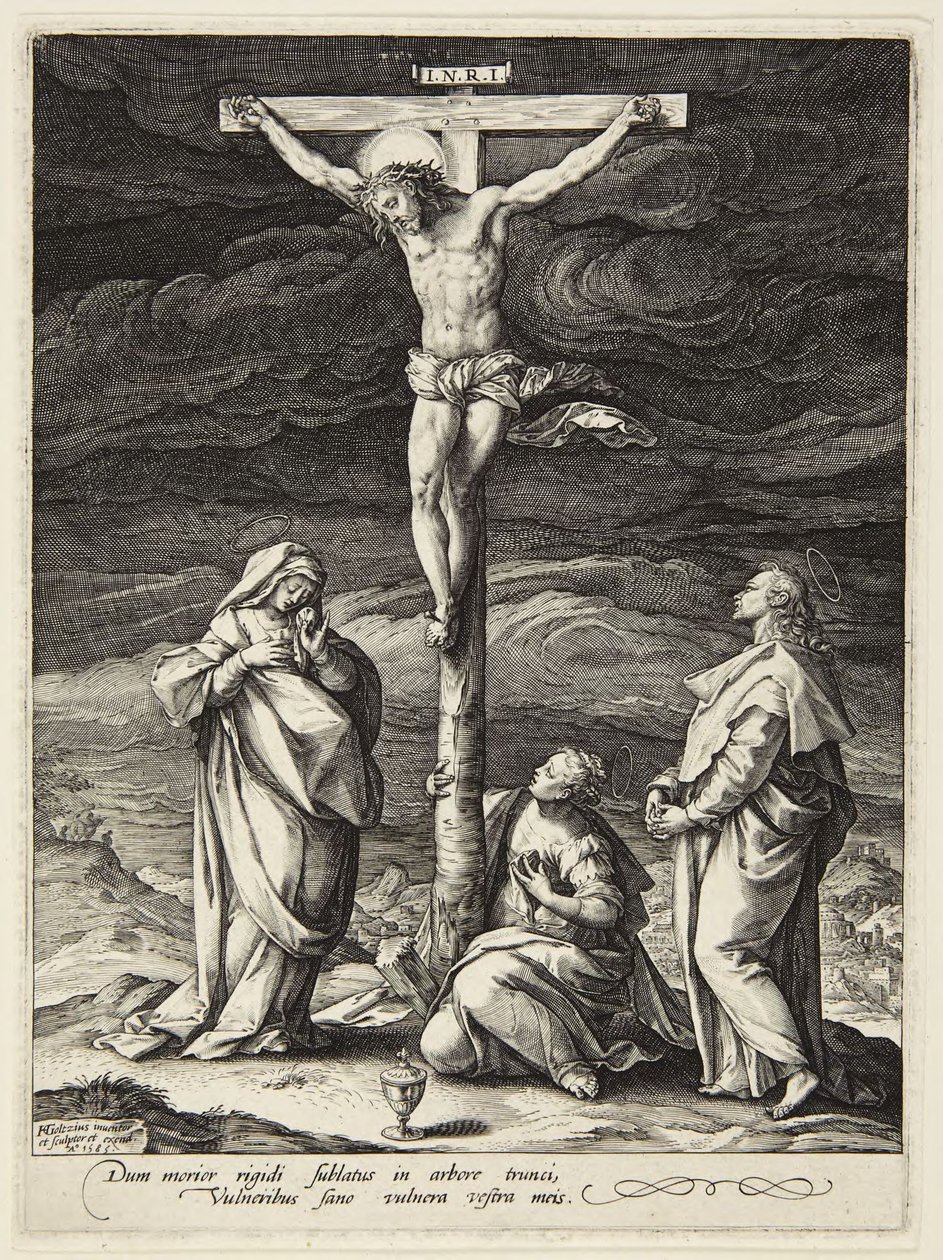 Ukřižování od Hendrick Goltzius