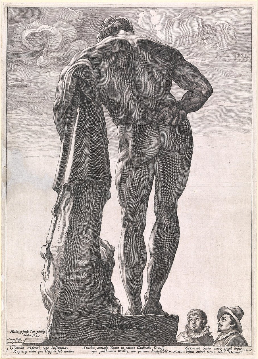 De Hercules Farnese od Hendrick Goltzius