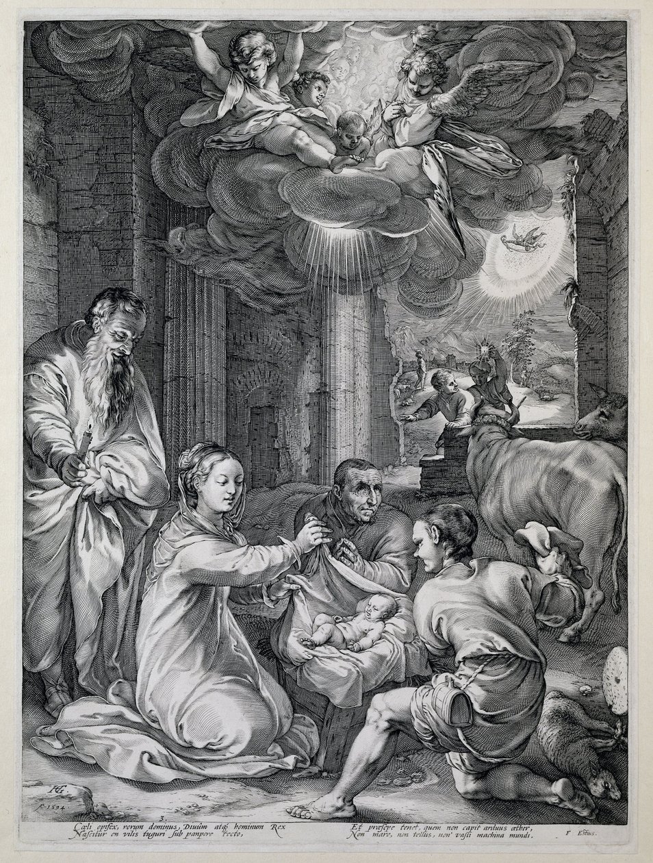 Klanění pastýřů Mary