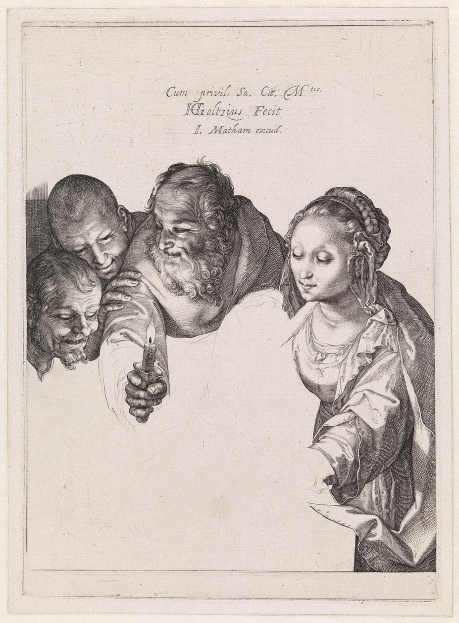 Klanění pastýřů od Hendrick Goltzius