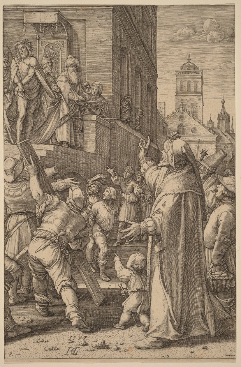 Hle, ten člověk od Hendrick Goltzius