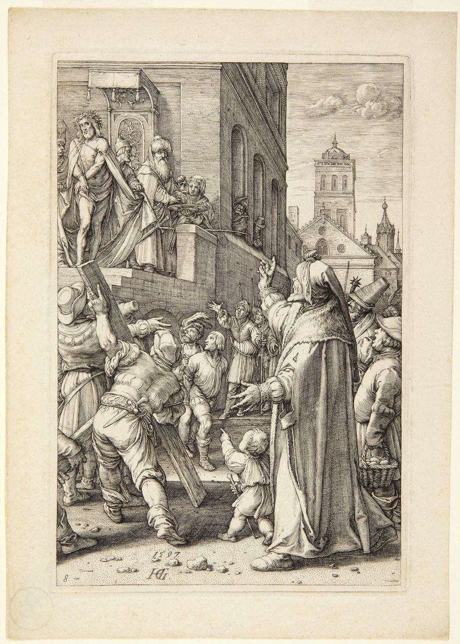 Hle, ten člověk od Hendrick Goltzius