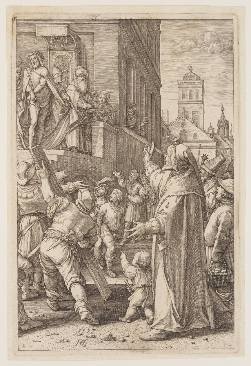 Ecce Homo, z filmu The Passion od Hendrick Goltzius