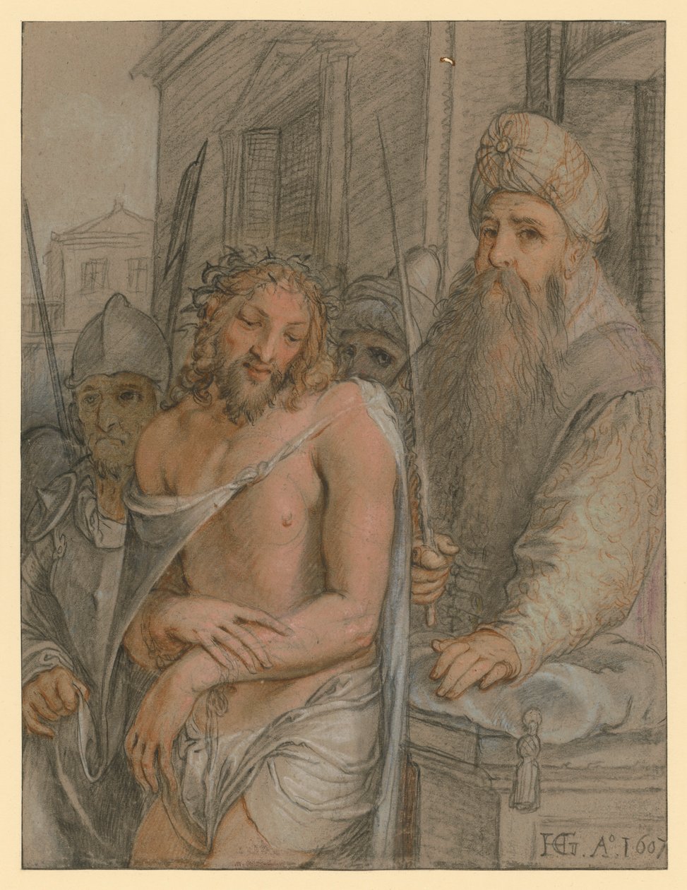 Ecce homo od Hendrick Goltzius