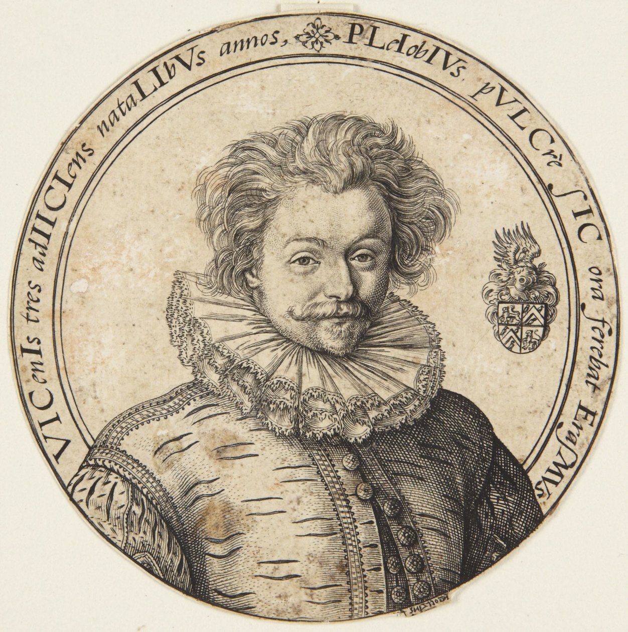 Erasmus Pleiobius od Hendrick Goltzius