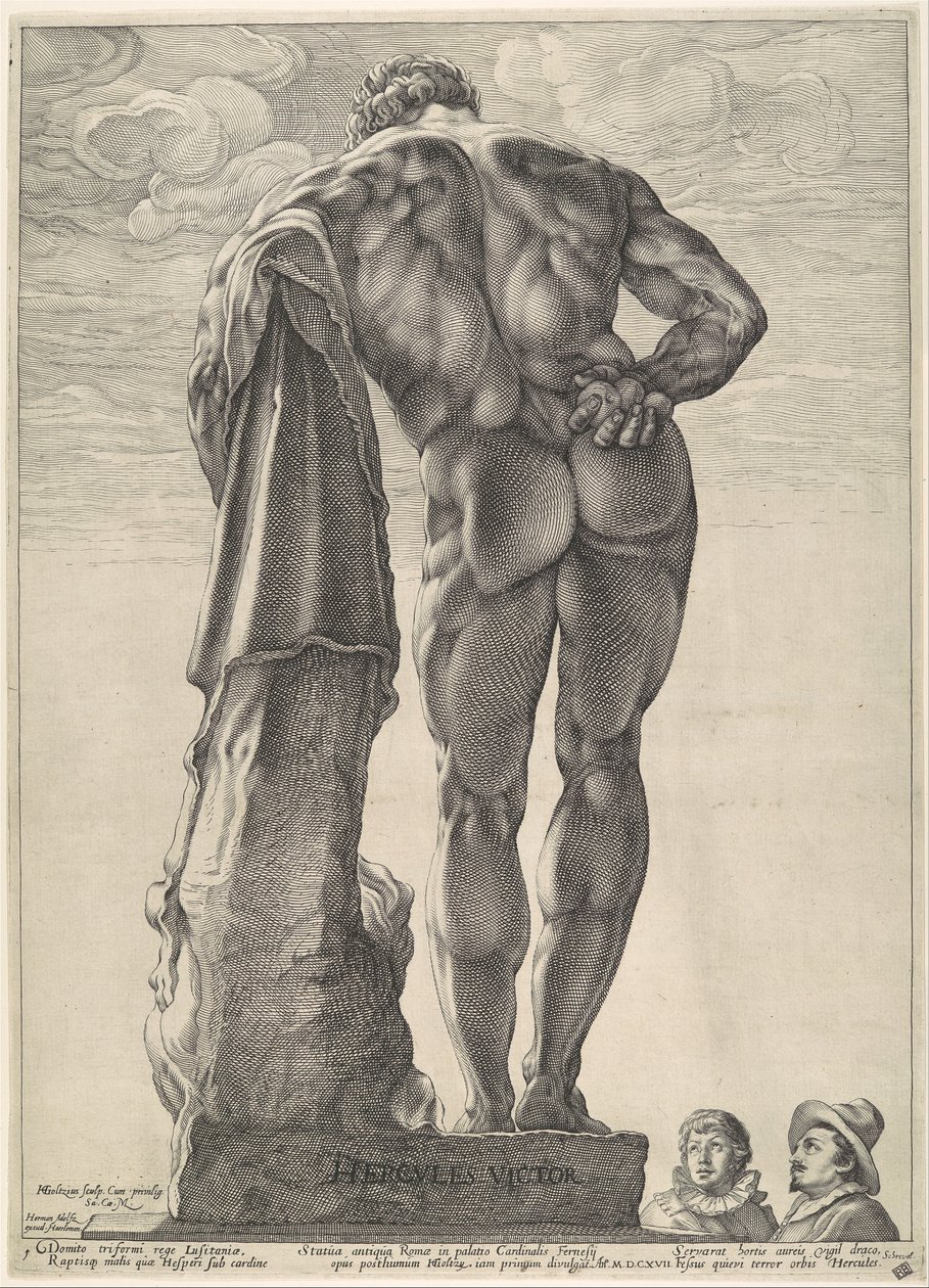 Farnese Herkules od Hendrick Goltzius