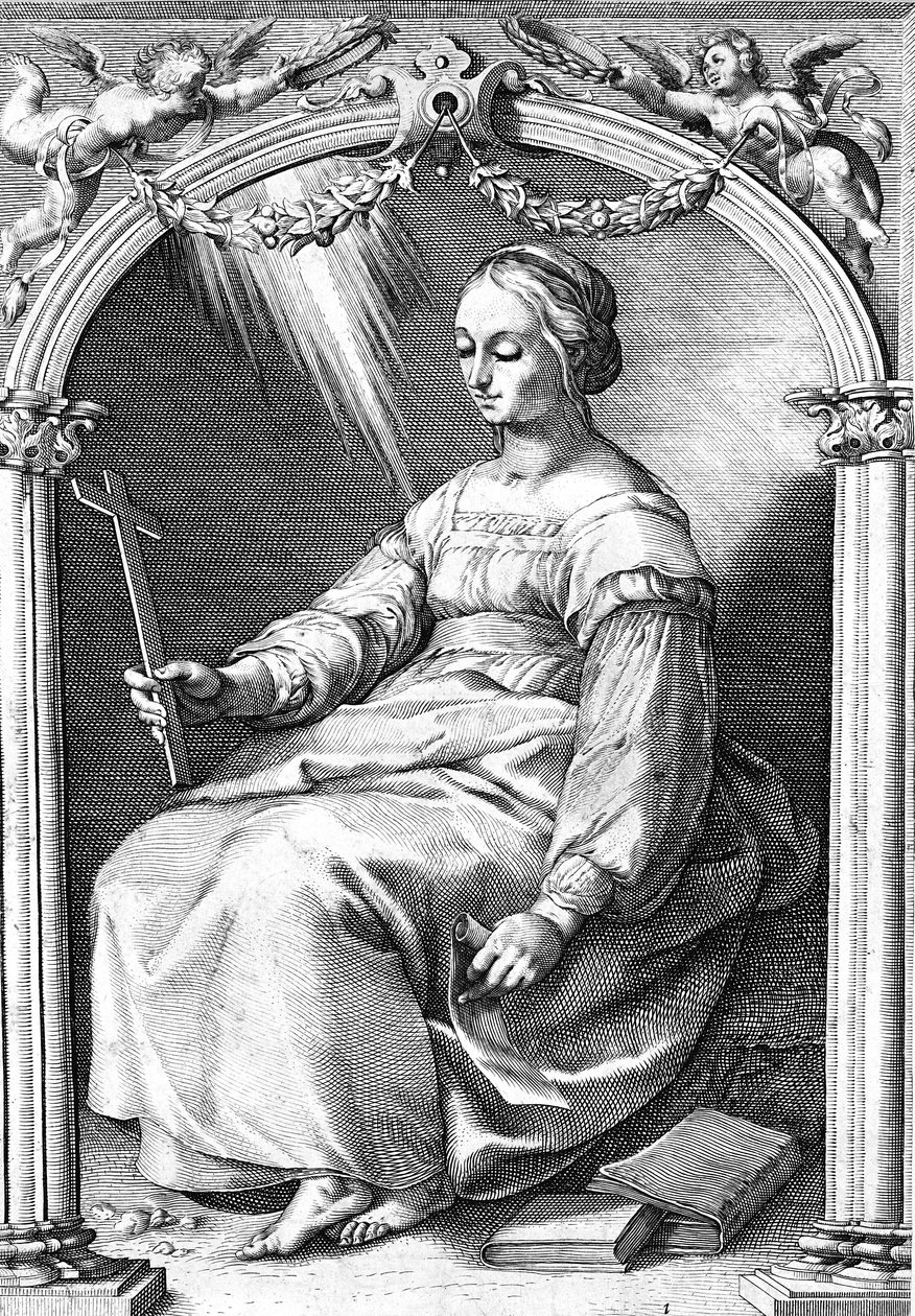 Naděje od Hendrick Goltzius