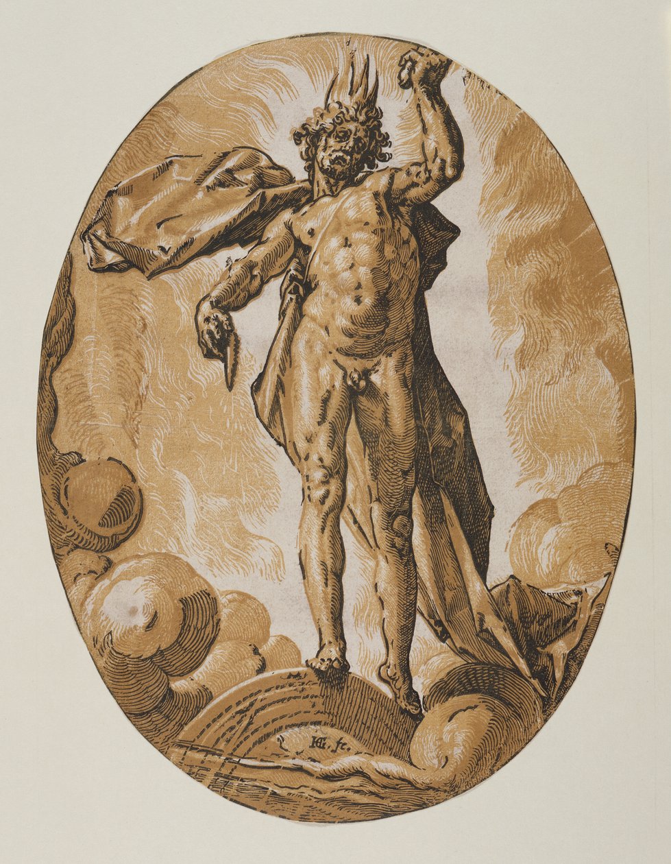 Helios od Hendrick Goltzius