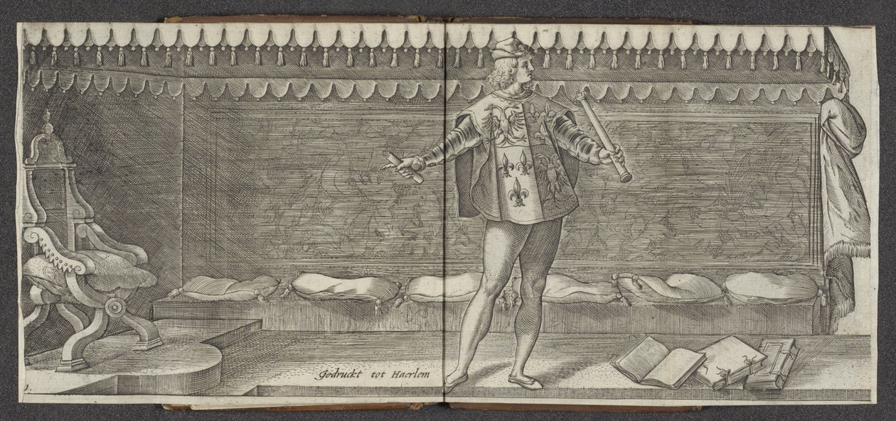 Ohlašovat Původ a krátká historie hrabat Hollandt Zeelandt a de Vrieslandt (název série) Hrabata a hraběnky z Holandska (název série) od Hendrick Goltzius