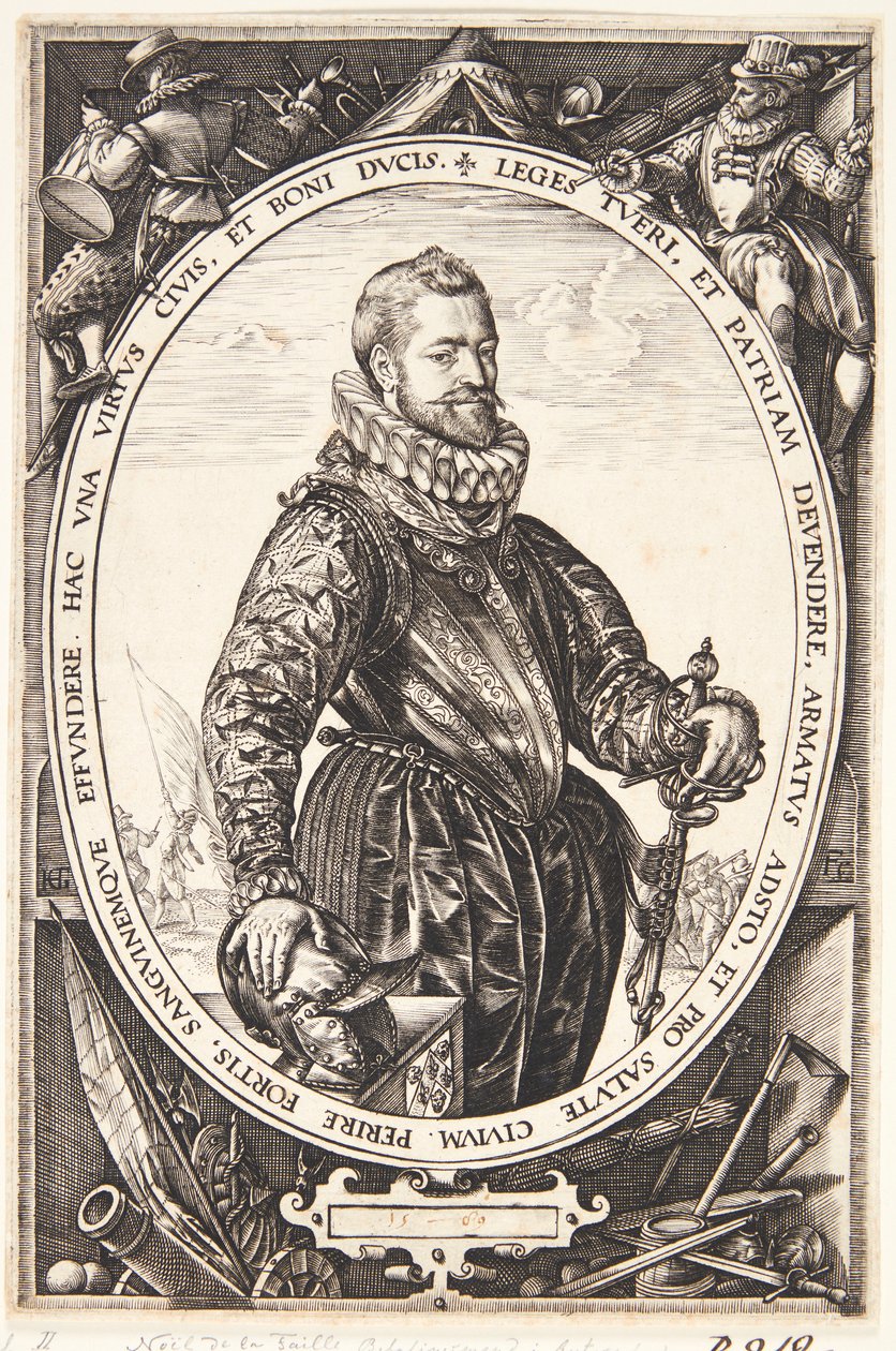 Jacques de la Faille od Hendrick Goltzius