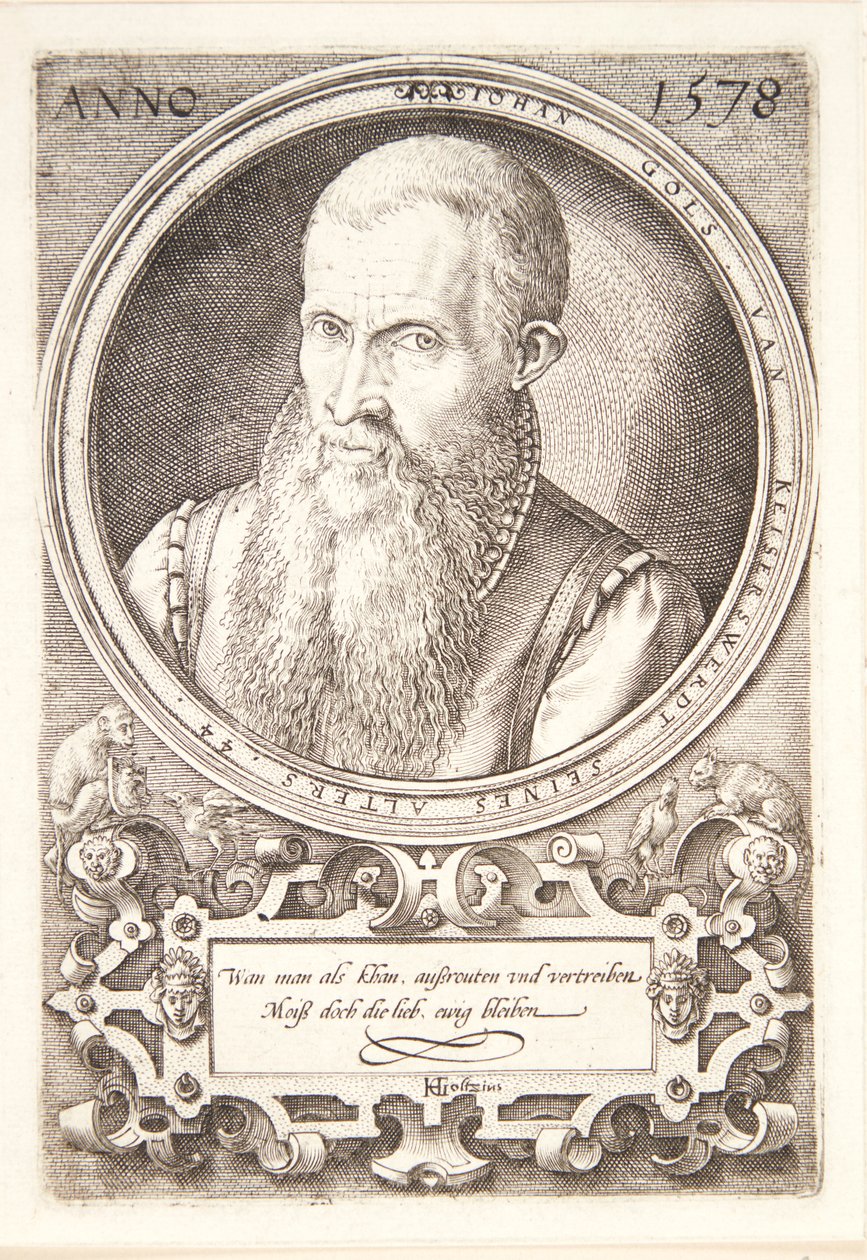 Jan Goltz II od Hendrick Goltzius