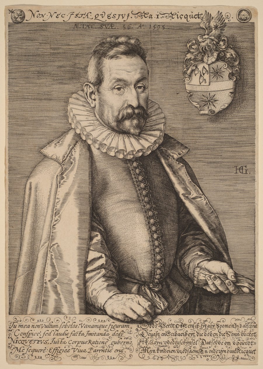 Jan Nicquet od Hendrick Goltzius