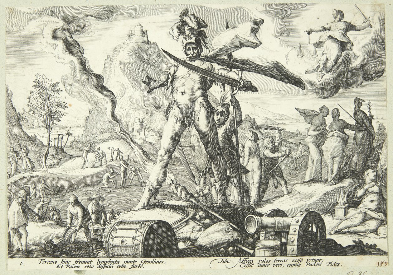 Doba železná od Hendrick Goltzius
