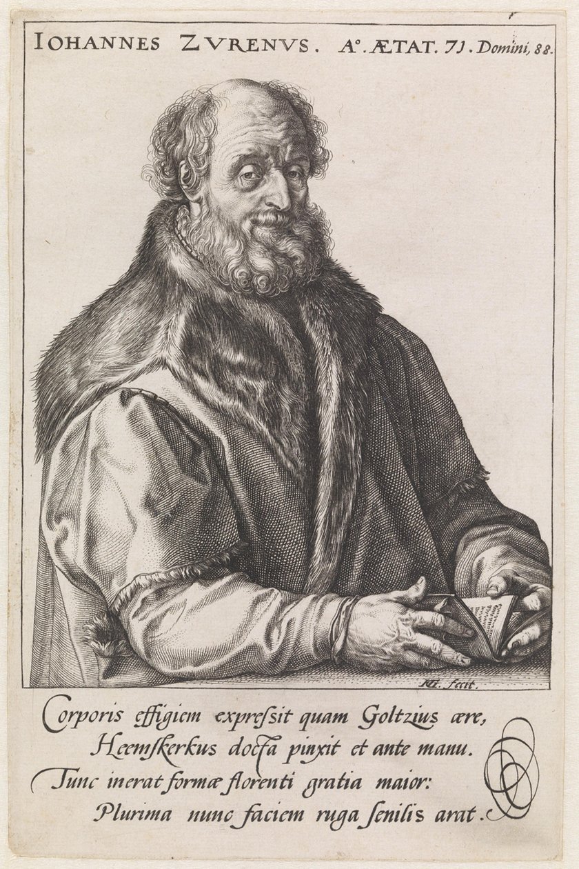 Johannes Zurenus (1517–1591) od Hendrick Goltzius