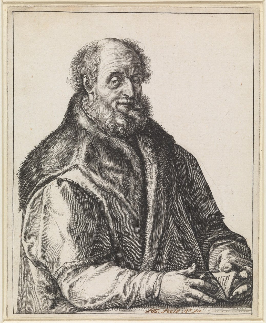 Johannes Zurenus (1517–1591) od Hendrick Goltzius