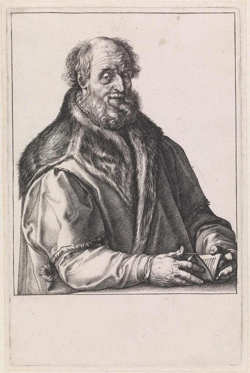 Johannes Zurenus (1517-1591) od Hendrick Goltzius