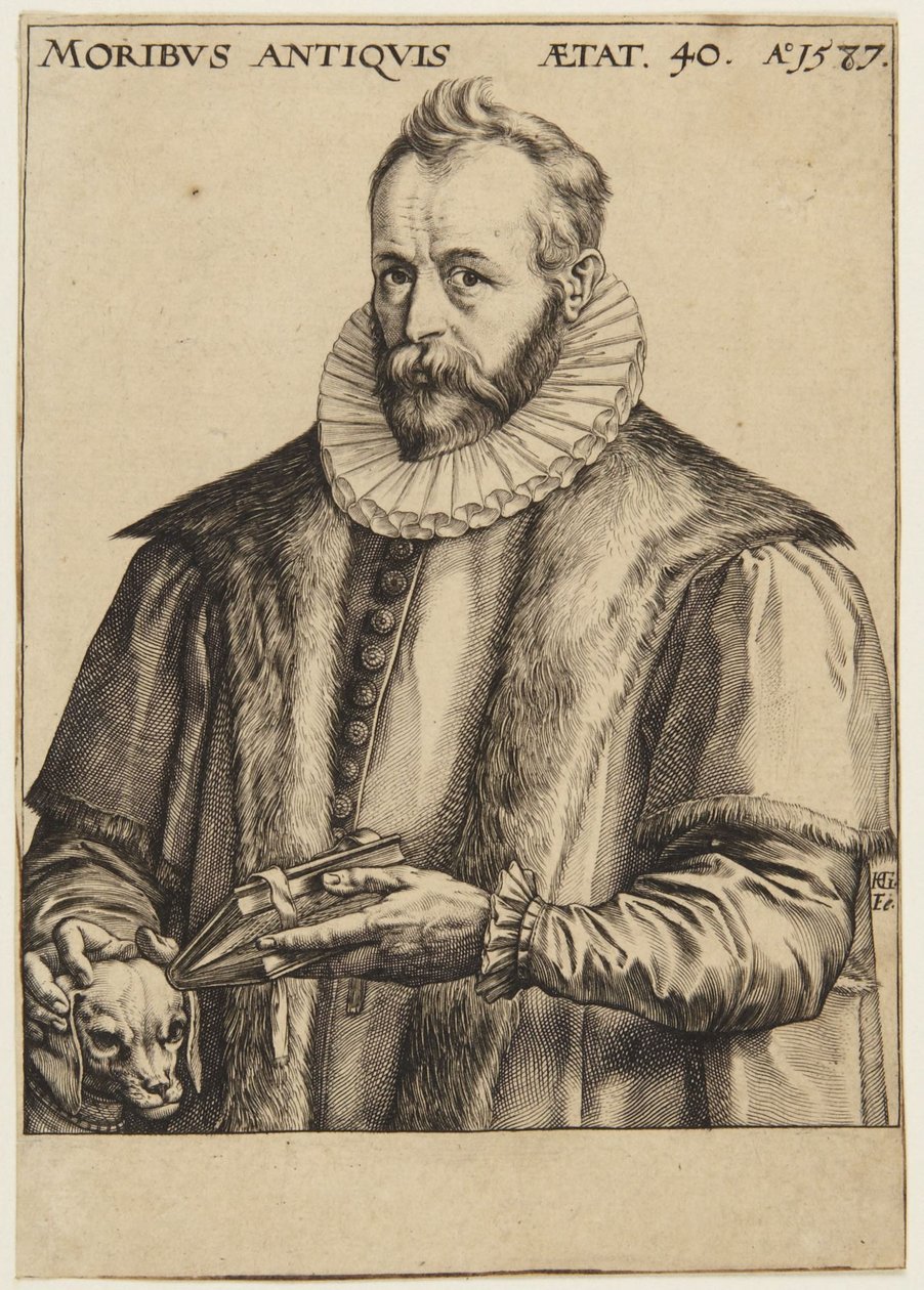 Justus Lipsius od Hendrick Goltzius